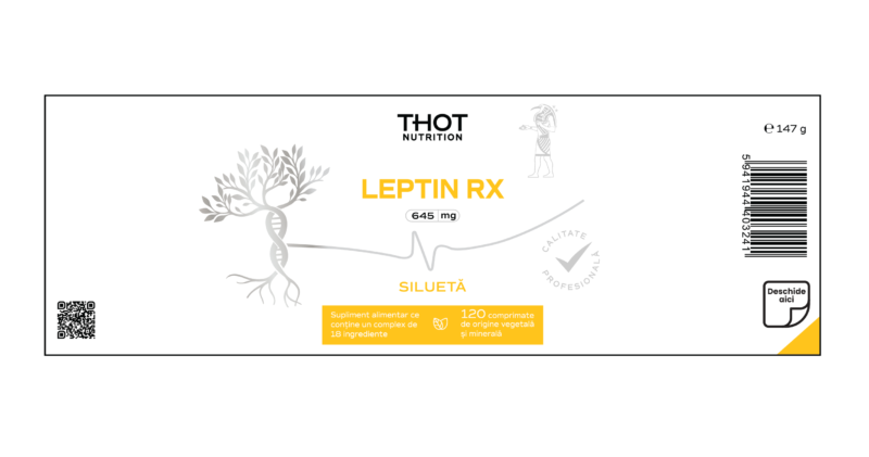 Leptin Rx - The solution for Leptin resistance and fat burning mechanisms inhibition.